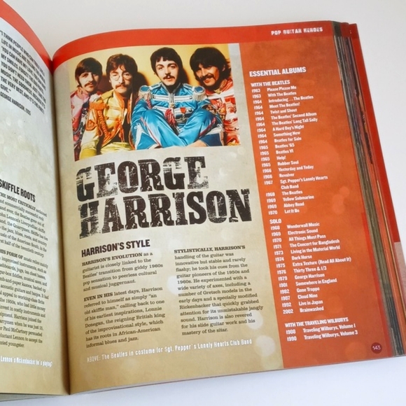 "Guitar Heros From Blues To Rock And Beyond" Table Top Book - Picture 10 of 16